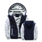 Men's Thick Fleece Hooded Winter Jacket