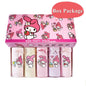 Cotton Girls Briefs with Cartoon Characters