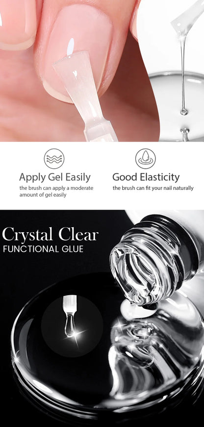 BORN PRETTY 10ml Rubber Gel Top Coat for Nails