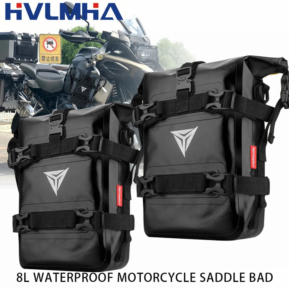 Waterproof Motorcycle Frame Bumper Bag for BMW and Honda