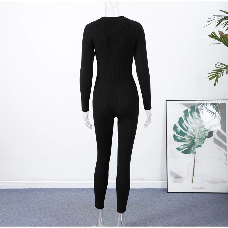 Fur-Trimmed Hooded One-Piece Ski Suit for Women