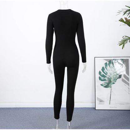 Fur-Trimmed Hooded One-Piece Ski Suit for Women