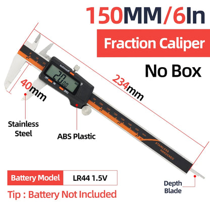 Digital Caliper Stainless Steel Thickness Gauge