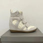 Women's Genuine Leather Ankle Boots with Hidden Heel