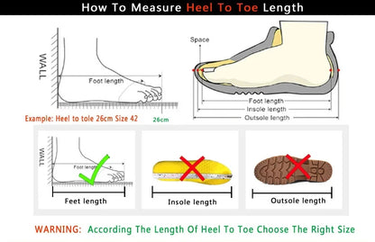 Men's Breathable Non-Slip Sports Sneakers for Outdoor Use