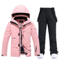 Unisex Winter Snow Ski Suit Jacket and Pants Set