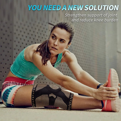 NEENCA Copper Knee Brace with Patella Gel Pad