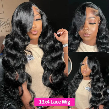 Body Wave Lace Front Wig Human Hair 200 Density