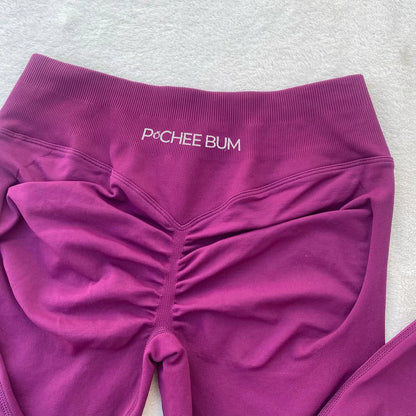 Women Seamless Bum Shaping Leggings Fitness Pants