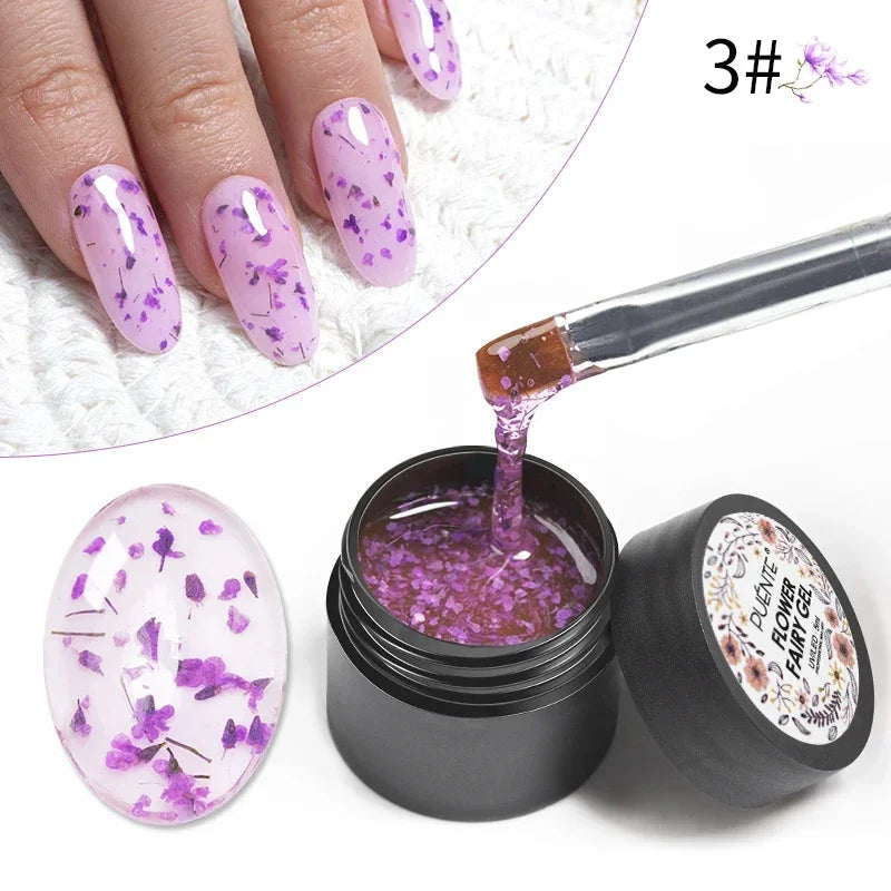 Clear 3D No Wipe Sculpture Gel Nail Polish 15ML