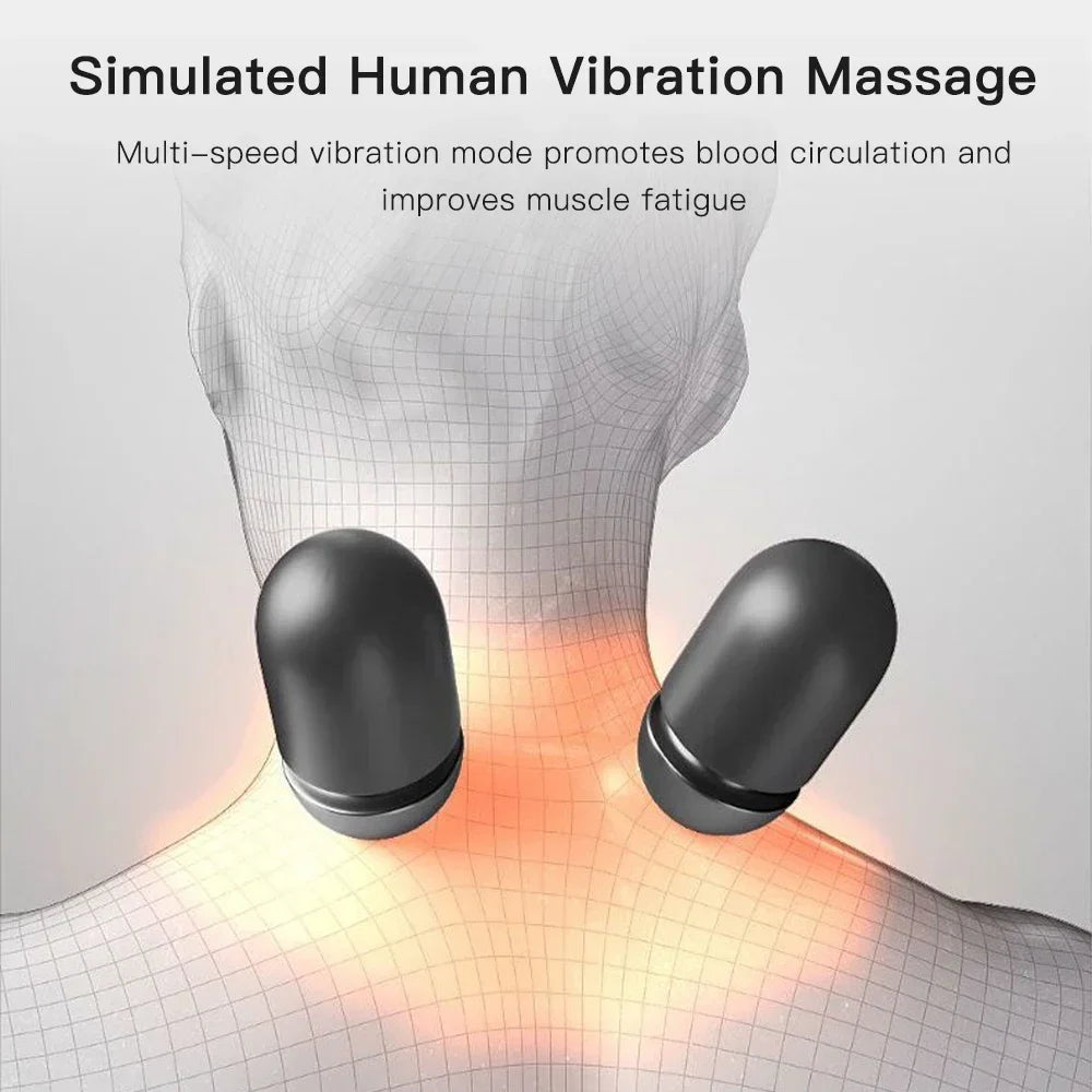 Heated Neck Massage Pillow