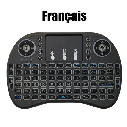 Wireless Air Mouse with Touchpad Keyboard
