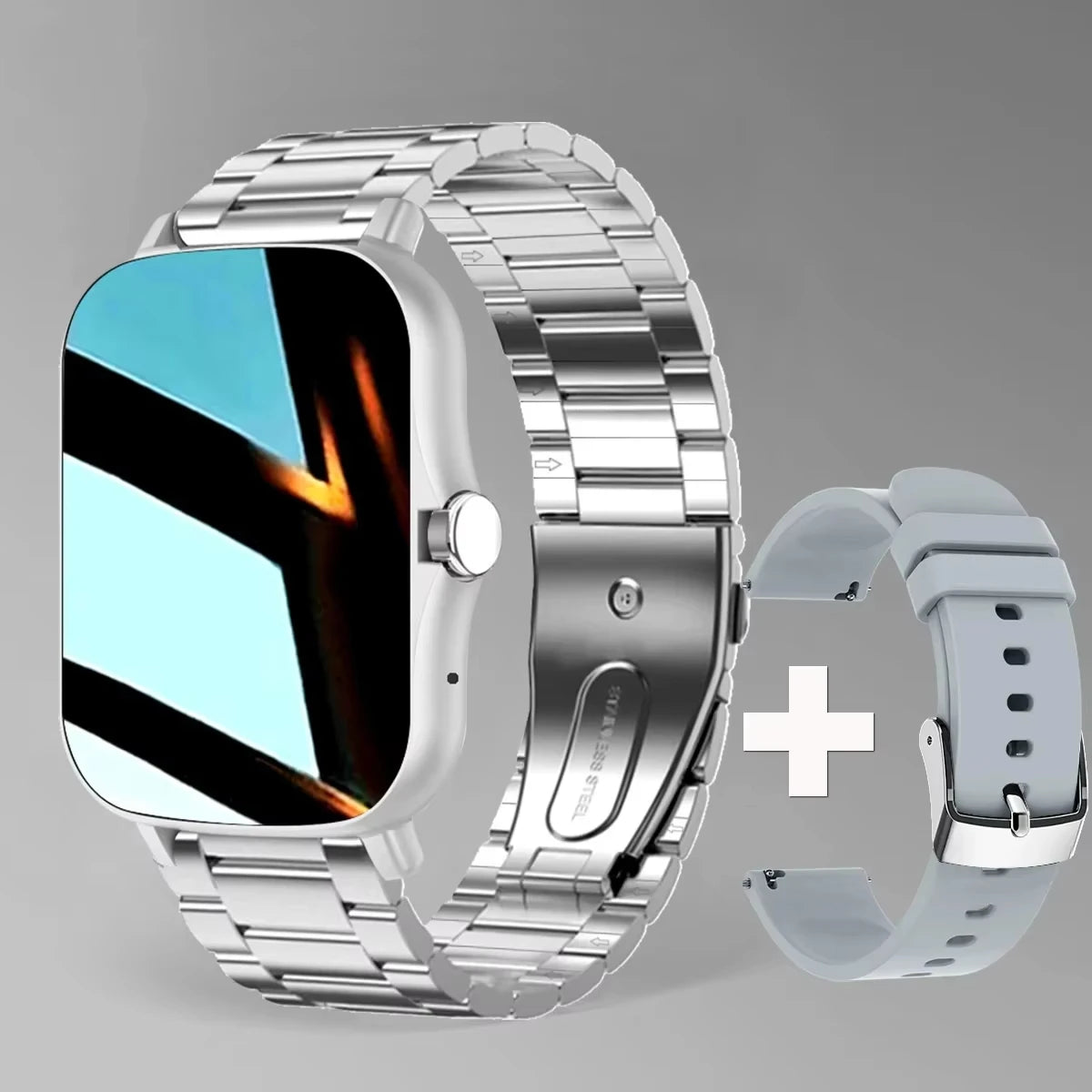 LAXASFIT Smart Watch Full Touch Sports Fitness Watch