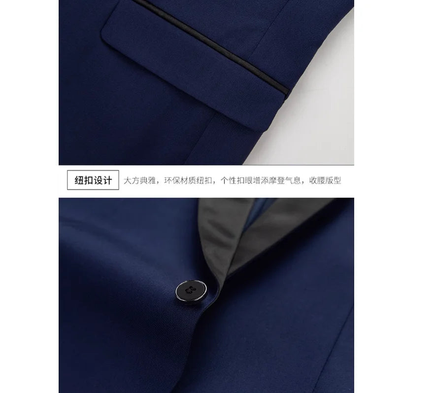 Men Slim Fit Tuxedo Suit for Weddings and Parties