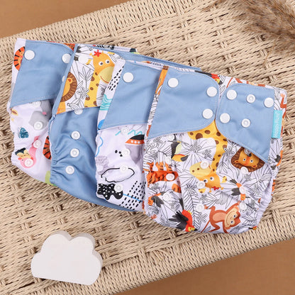 Happyflute Eco-Friendly Cloth Diaper Set for Babies