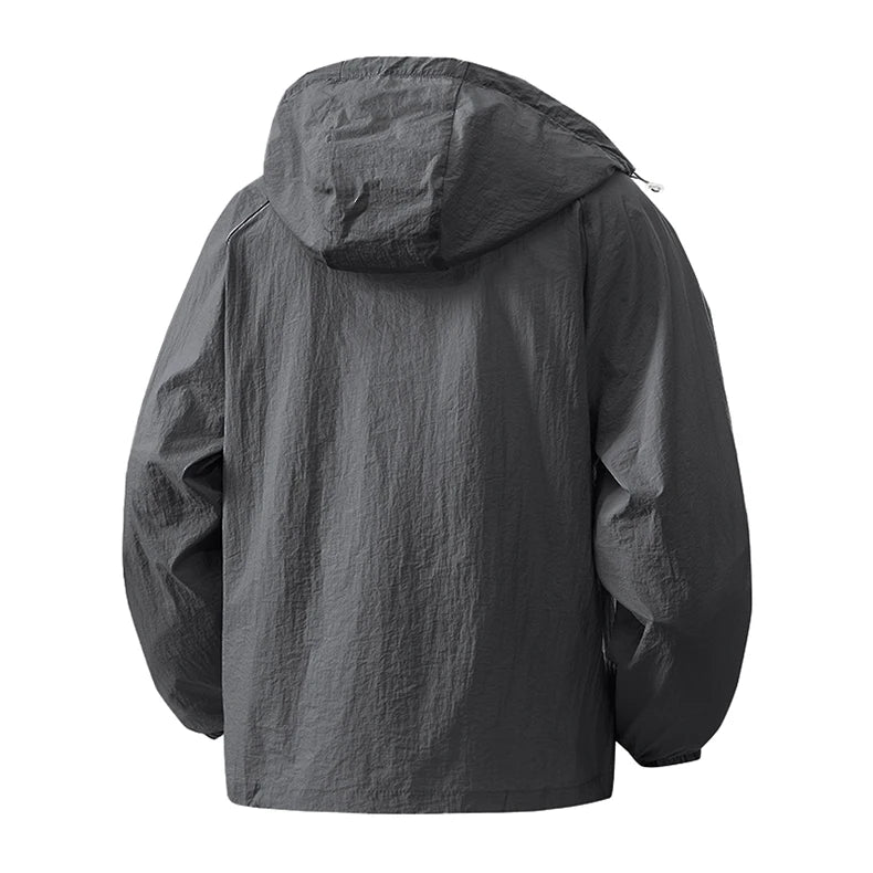 LNGXO Sun Protective Lightweight Jacket for Outdoor Sports
