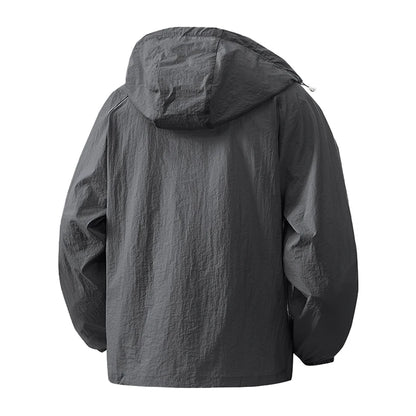 LNGXO Sun Protective Lightweight Jacket for Outdoor Sports