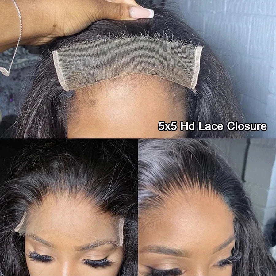 Eva 5x5 HD Lace Closure Straight Human Hair Closure