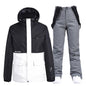 Unisex Winter Snow Ski Suit Jacket and Pants Set