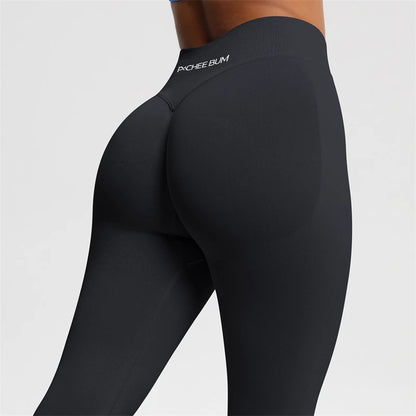 Women Seamless Bum Shaping Leggings Fitness Pants