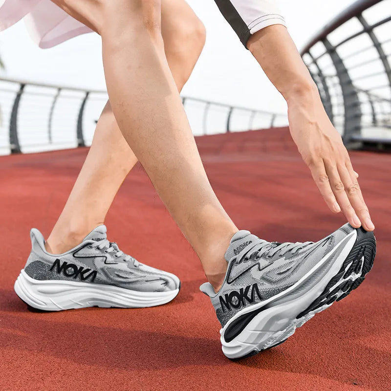 Men's Breathable Sports Running Shoes for Outdoor Use
