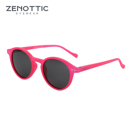 ZENOTTIC Retro Circular Polarized Sunglasses S Size