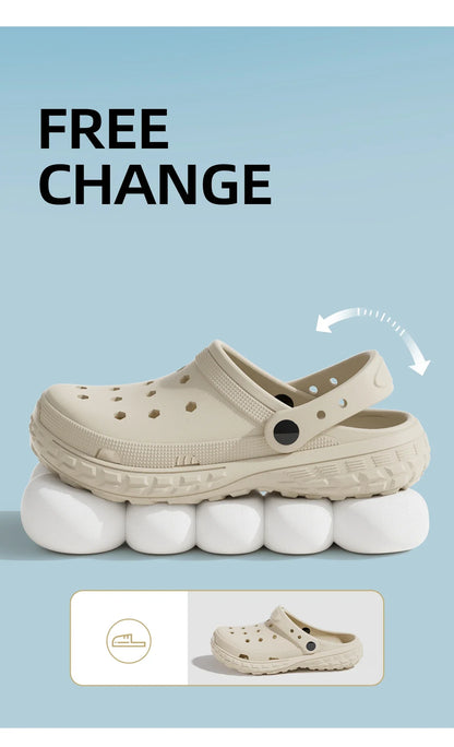 Summer Non-Slip Closed Toe Sandals for Men and Women