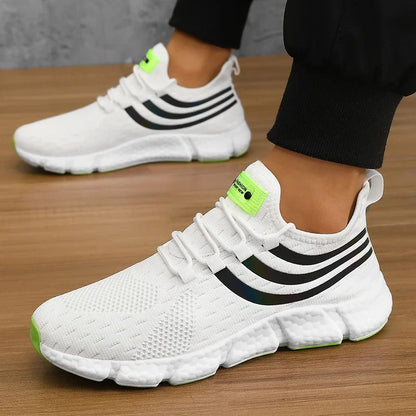 Men's Breathable Platform Running Sneakers