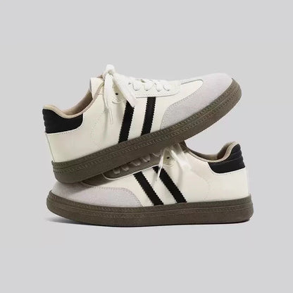 Women Lace-Up Casual Sneakers Breathable Tennis Shoes