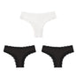 BZEL Women Lace Thong Panties Low-Waist G-String Leopard