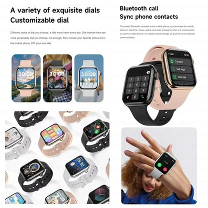 GPS Smart Watch with Heart Rate Monitor and Bluetooth Call