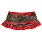 Pink Polka Dot Mini Skirt for Women