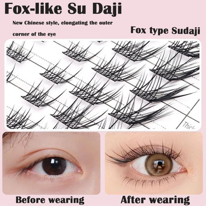 Individual Mink Eyelashes 60 Bundles Cluster Lashes