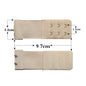 Bra Extender for Women's Adjustable Cotton Strap Natural Color
