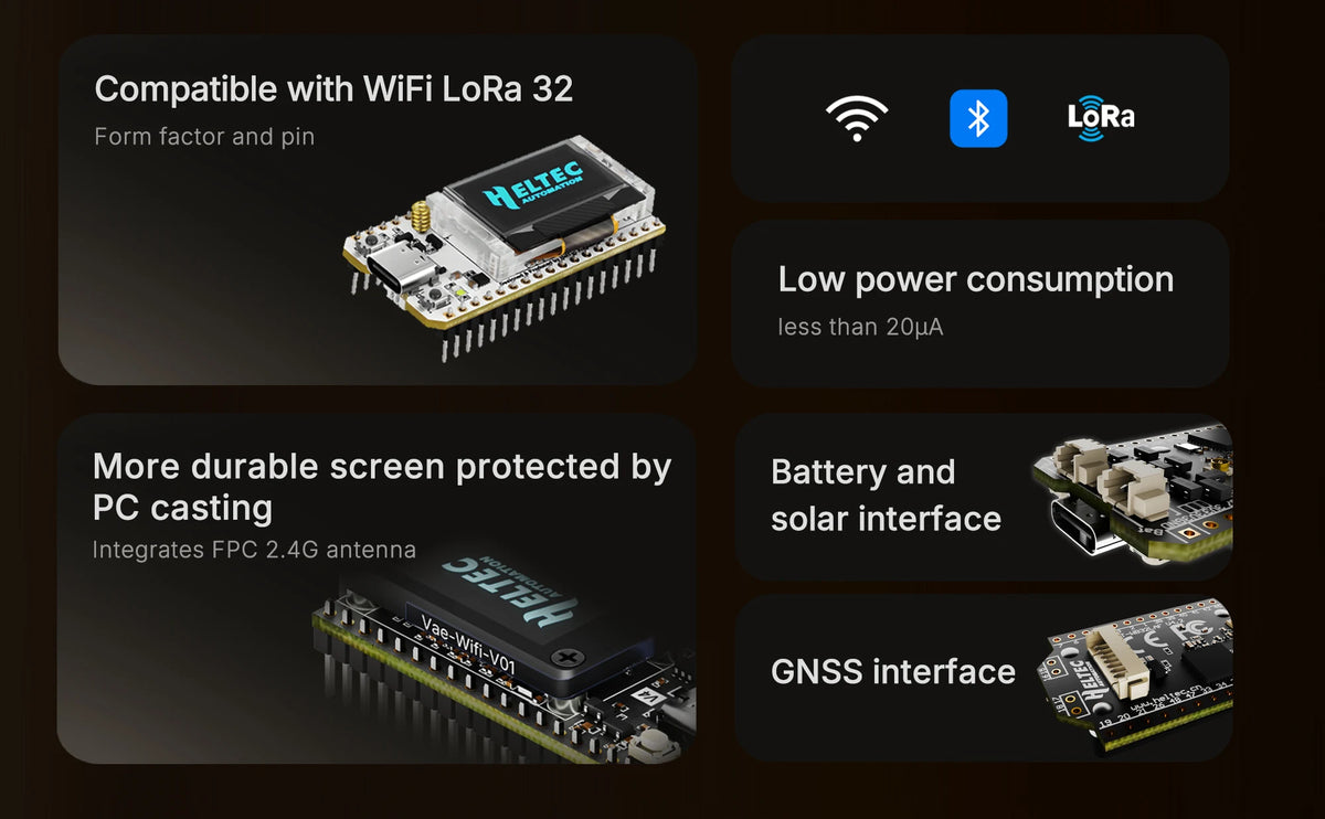 Heltec V4 ESP32-S3 Development Board with LoRa Module