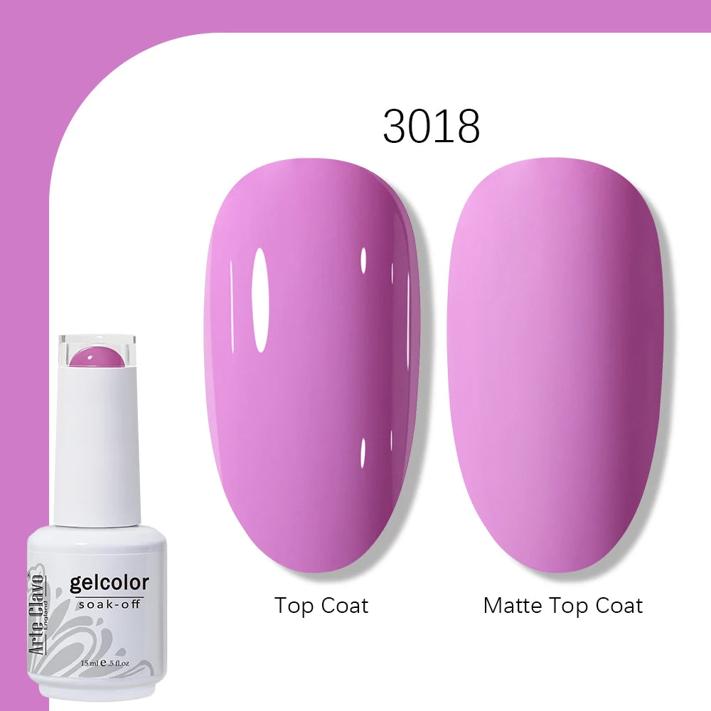Arte Clavo 15ml UV Gel Nail Polish Summer Colors