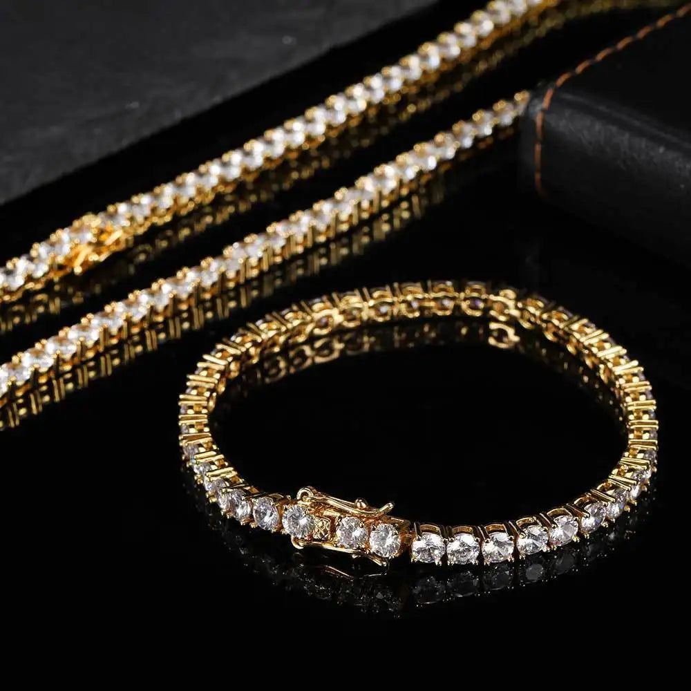 Moissanite Tennis Bracelet in S925 Sterling Silver