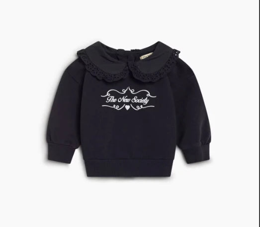 Kids Cute Print Cotton Sweatshirt and Skirt Set
