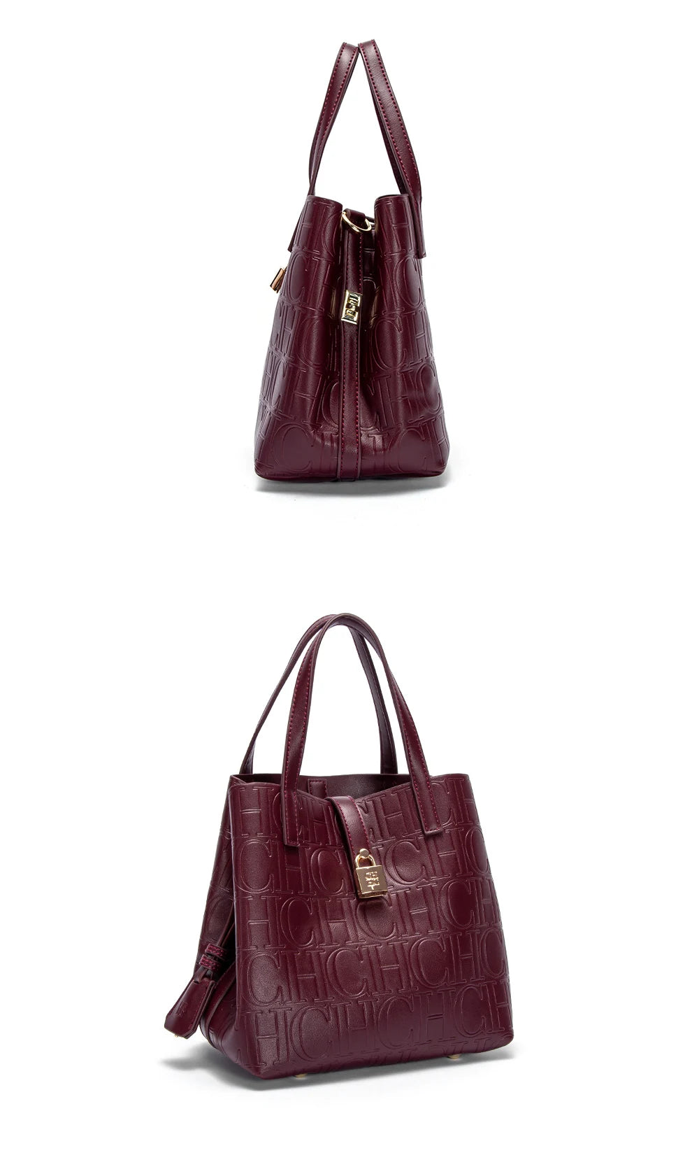 CHCH Women's Casual Tote Bag in PU Leather