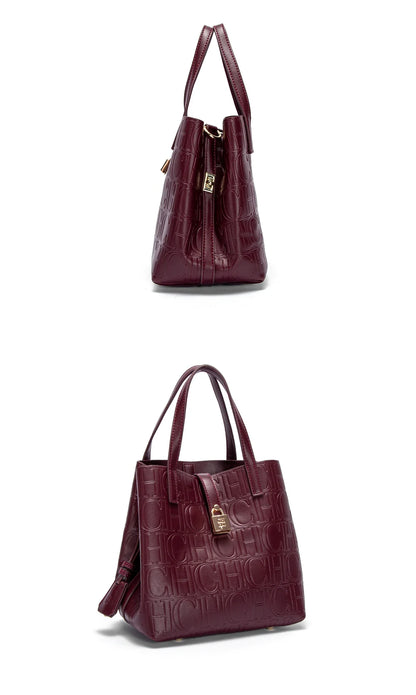 CHCH Women's Casual Tote Bag in PU Leather