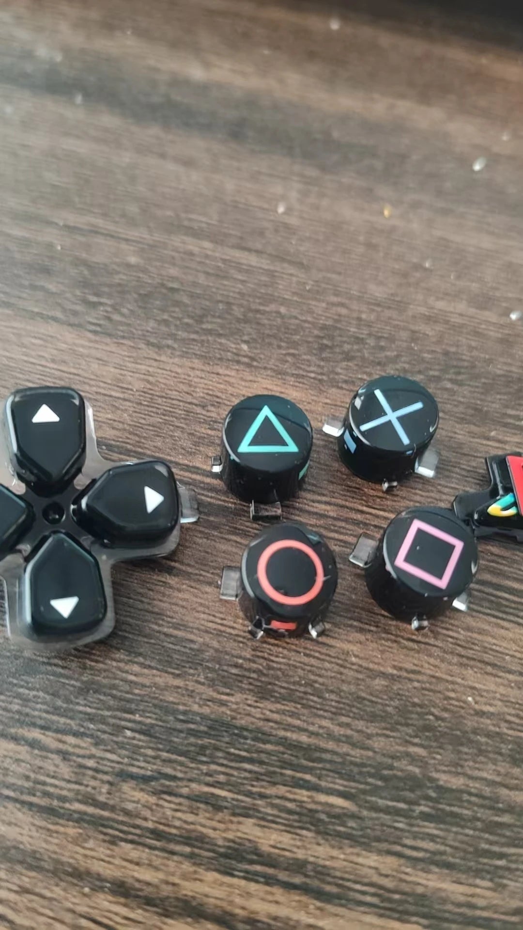 Customized PS5 Button with Shell and Retro Style