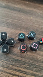 Customized PS5 Button with Shell and Retro Style