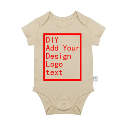Newborn Baby White Cotton Short Sleeve Romper
