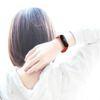Silicone Watch Strap for Xiaomi Mi Band 3 4 5 6 7