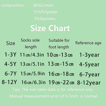 Children's Thin Breathable Mesh Sports Socks