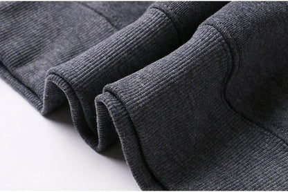 Men's Autumn Two-Piece Jogging Set with Sweatshirt and Pants