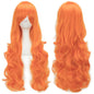 Soowee Curly Long Green Synthetic Hair Wig for Women