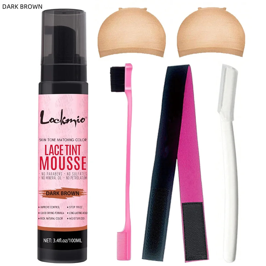 LOCKMIO Natural Lace Tint Spray Foam Mousse 100ML
