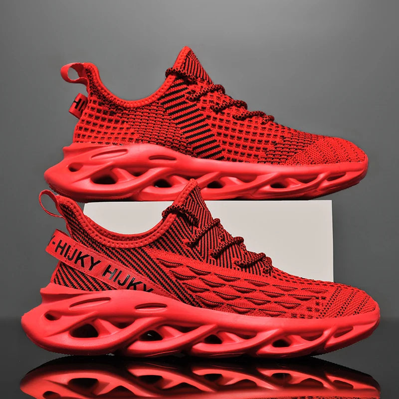 Men's Breathable Lace-Up Sneakers