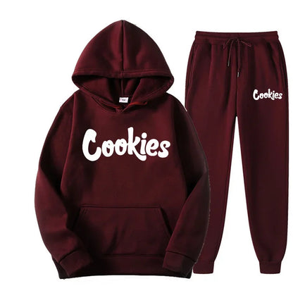 Casual Hoodie Two-Piece Suit for Men and Women